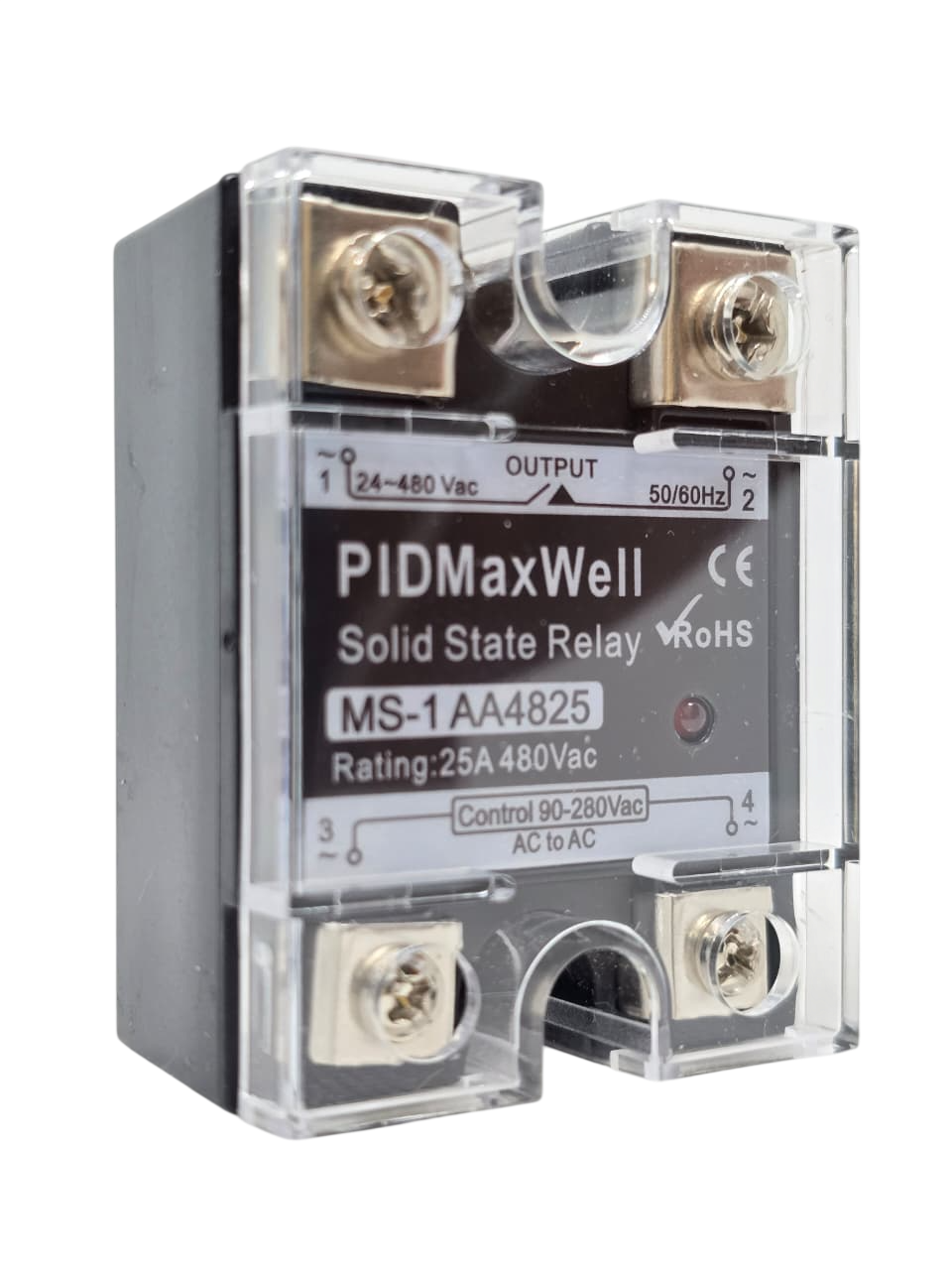 RELÉ DE ESTADO SÓLIDO MAXWELL 25A